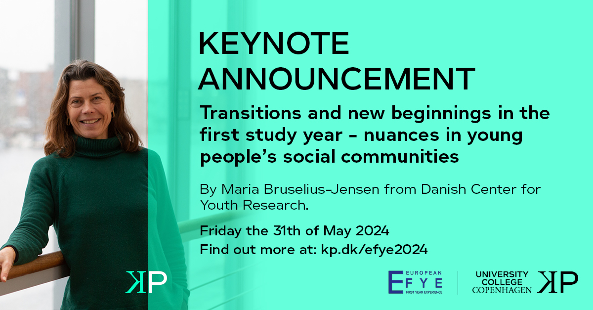 Thrilled to share with you that Maria Bruselius-Jensen will be the keynote speaker on Friday, May 31st ✨
👉Early bird ticket sale opening on Monday the 19th. 
kp.dk/lp/efye-2024/