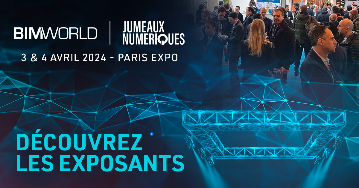 Préparez dès maintenant votre parcours de visite et vos rendez-vous avec la liste des exposants de #BIMWorld ! 🚀

NOUVEAU : filtrez les exposants et découvrez dans quelles thématiques ils sont experts ! 💥

Consultez la liste : bim-w.com/exposants/