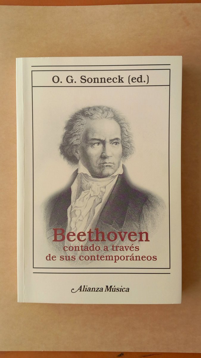 Este clásico libro de Sonneck recopila numerosos testimonios de personas que conocieron al compositor en vida, desde su primer profesor de música a la oración fúnebre de Grillparzer. Una lectura tan apasionante como ineludible. En <a href="/alianza_ed/">Alianza Editorial</a>  Reseña: wp.me/p144UL-3y1