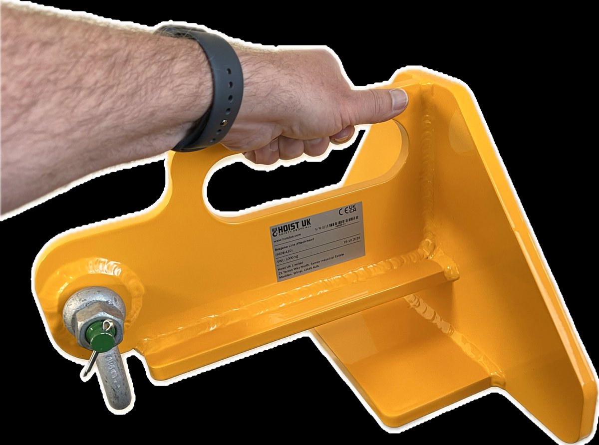 Hoist UK can design and manufacture a range of bespoke lifting, pulling and handling tools for your specific application.  Please contact our sales team on sales@hoistuk.com or 0151 334 7682 for more information.
#lifting #uksupplier #uksupplier