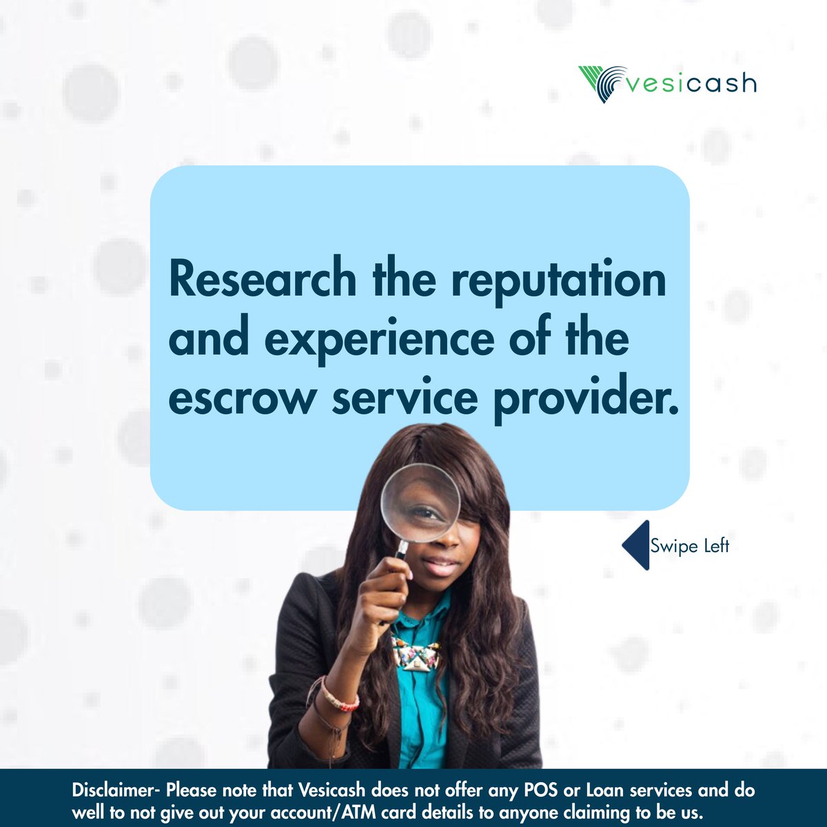 Vesicash's tweet photo. Choosing the right escrow service provider is crucial for secure and smooth transactions. Here are some tips to help you make the best decision. 🔍💼 #EscrowTips #SecureTransactions #ChooseWisely #FinancialSecurity #TrustworthyServices #EscrowProvider #OnlineTransactions #Secure https://t.co/fmY8gqjUB1
