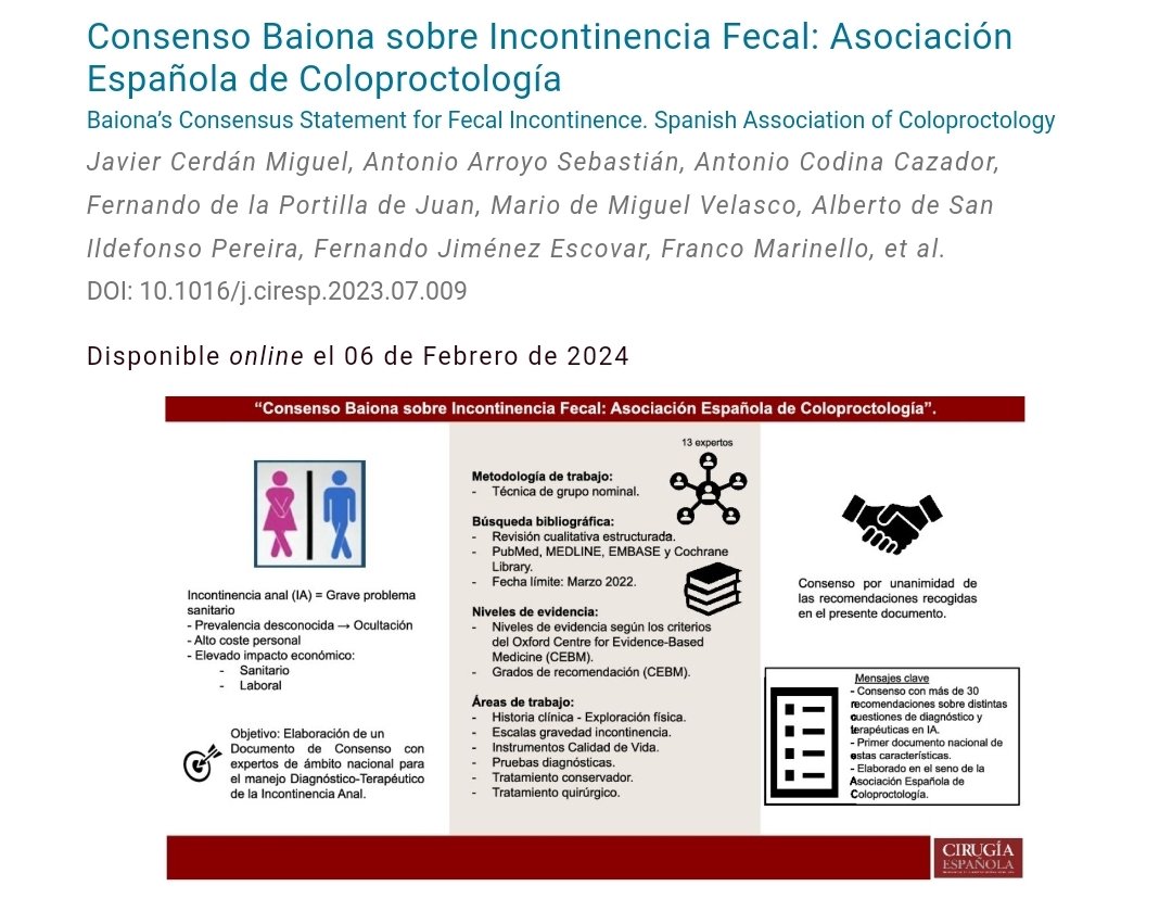 Coloproctología-AEC tweet media