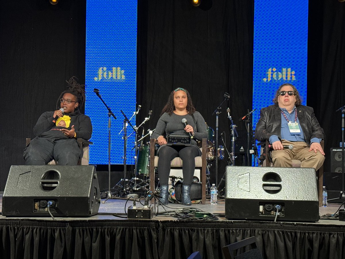 Amazing RAMP’d @rampdup Disabilities Panel @folkalliance international convention with Jai Yoko and Precious Perez!