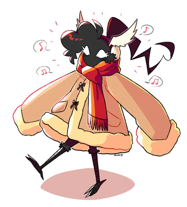 She has no idea how to wear other clothes 