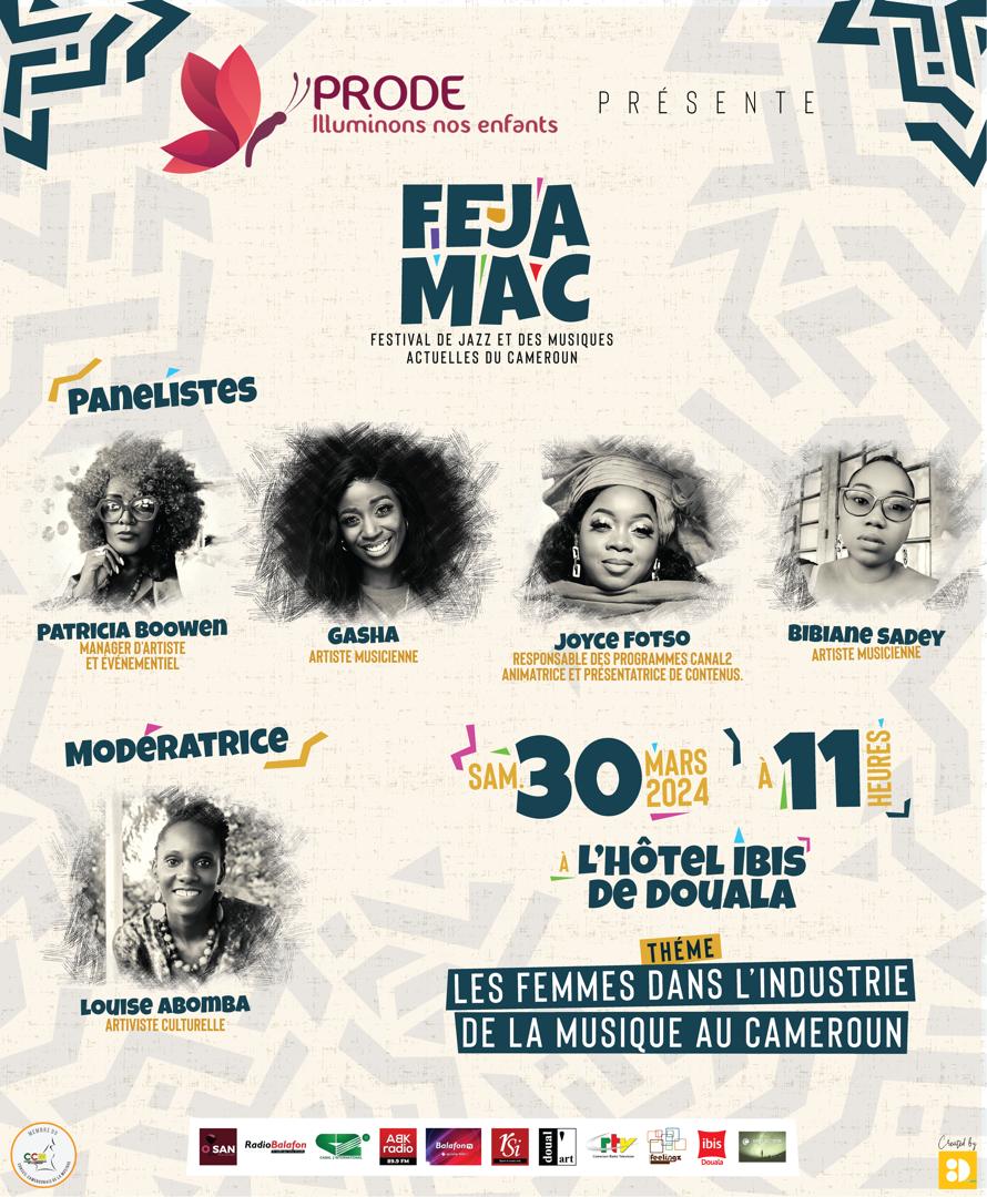 Reporter4Music's tweet photo. 🇨🇲 Le Festival de Jazz et des Musiques Actuelles (#FEMAC) se tiendra du 29 au 31 Mars 2024 à @HotelibisPosto5 #Douala porté par @gaelle_wondje. Plusieurs panels, workshops et scènes en perspective @bibianesadey @JoyceFotso @Gasha @PatriciaBoowen, @EkoRoosevelt entre autres https://t.co/FifnQETHQx