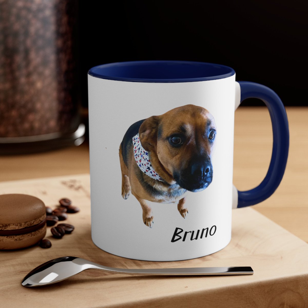 Personalized mugs of your beloved animals.  #giftidea #PersonalizedProducts #doglovers #AnimalLovers