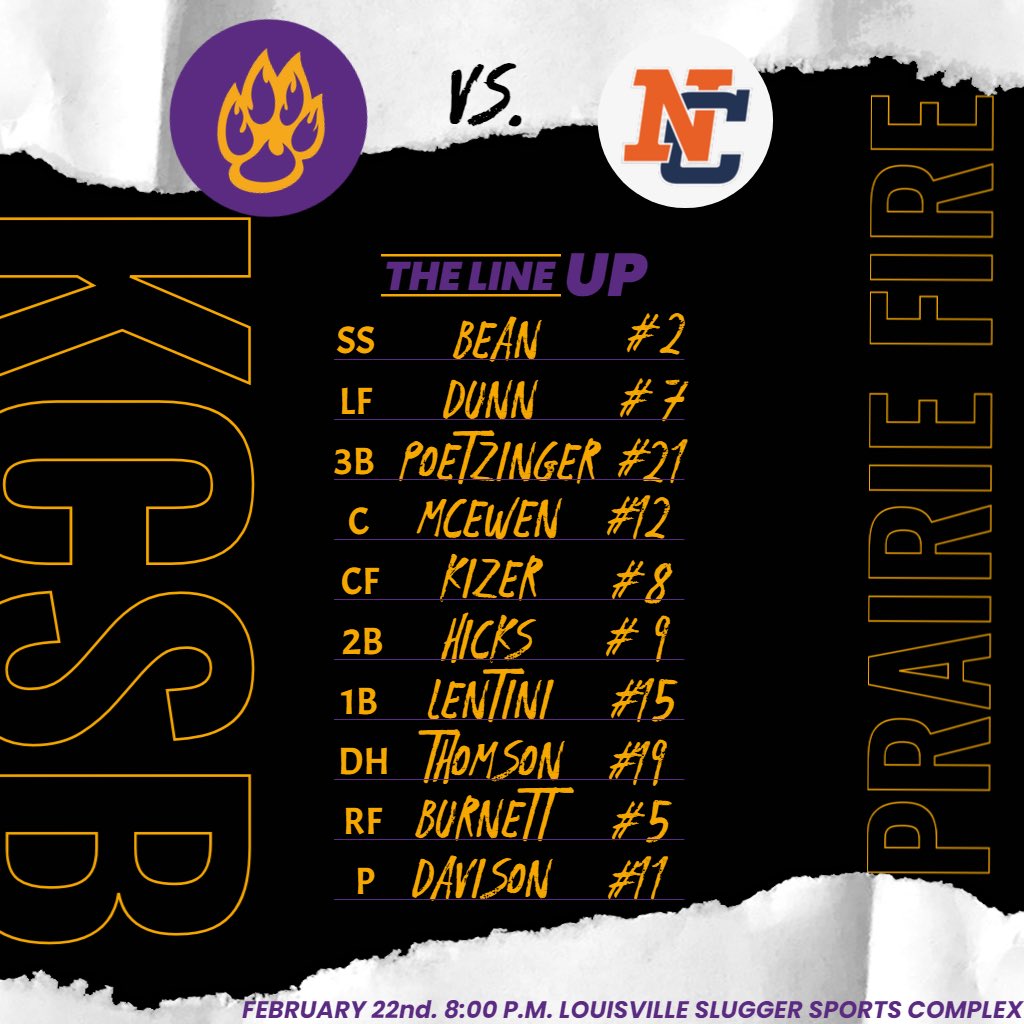 Starting lineup for Game 1 tonight! T- an hour and a half till the start of Team#48 season opener.