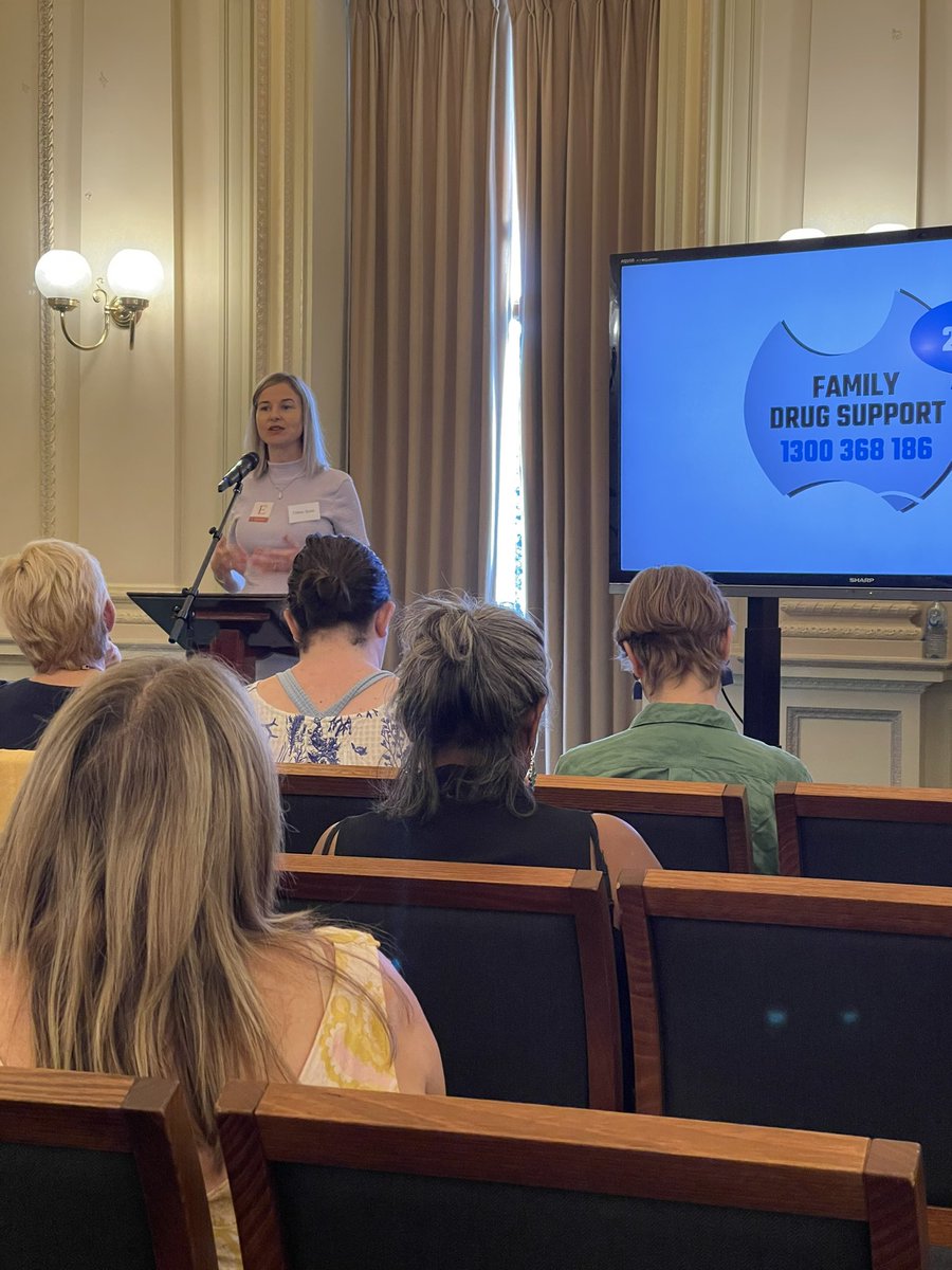 Great to attend the <a href="/FDS_NGO/">Family Drug Support</a> forum for #IFDSDay being held <a href="/VicParliament/">Parliament of Victoria</a> being opened by the awesome <a href="/ChloeSpan/">Chloe Span 💸💎</a> from <a href="/FDS_NGO/">Family Drug Support</a> Victoria <a href="/HRV_Aust/">Harm Reduction Vic</a> @cohealth_au <a href="/VAADAENEWS/">VAADA</a> <a href="/AivGoesGreen/">Aiv Puglielli MP</a> <a href="/rachelpayneMP/">Rachel Payne MP</a> <a href="/_davidlimbrick/">David Limbrick MP 🌸</a>