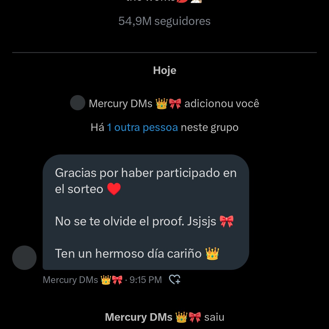 tysm 😍 @MercuryDms