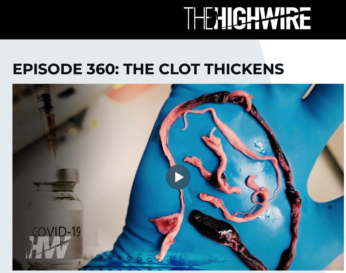 Do not miss this entire episode of TheHighWire dot com. I guarantee it will blow your mind.