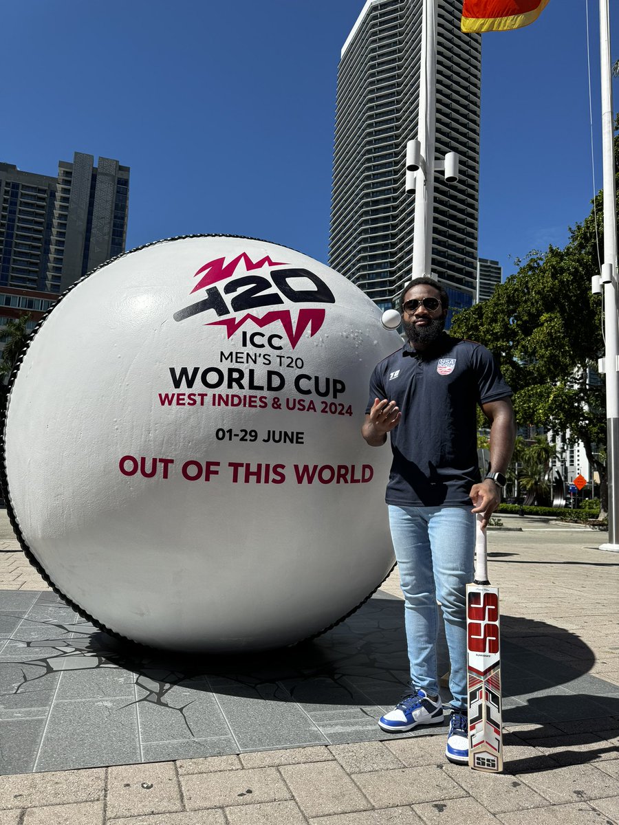 100 days out from the 2024 T20 World Cup! Let’s go! @ICC | @usacricket