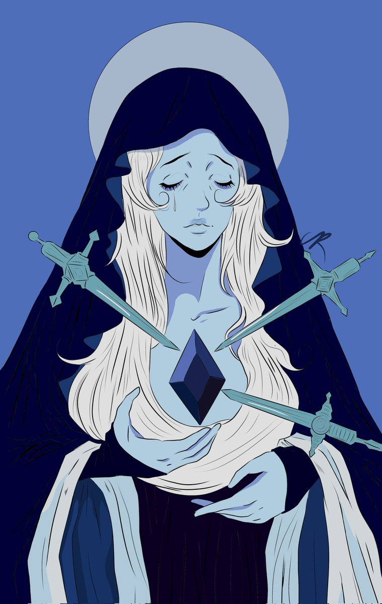 i did something... 💙

#bluediamond #fanart #StevenUniverse #stevenuniversefanart #drawing #digitalart #ArtistOnTwitter