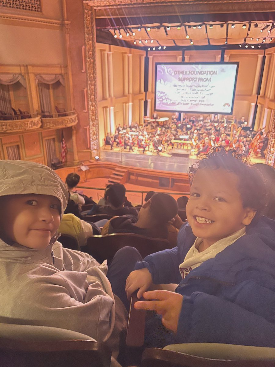 Third grade had a blast & danced the day away at @atownsymphony! Thank you for an experience we won’t forget!! 🎻🎶