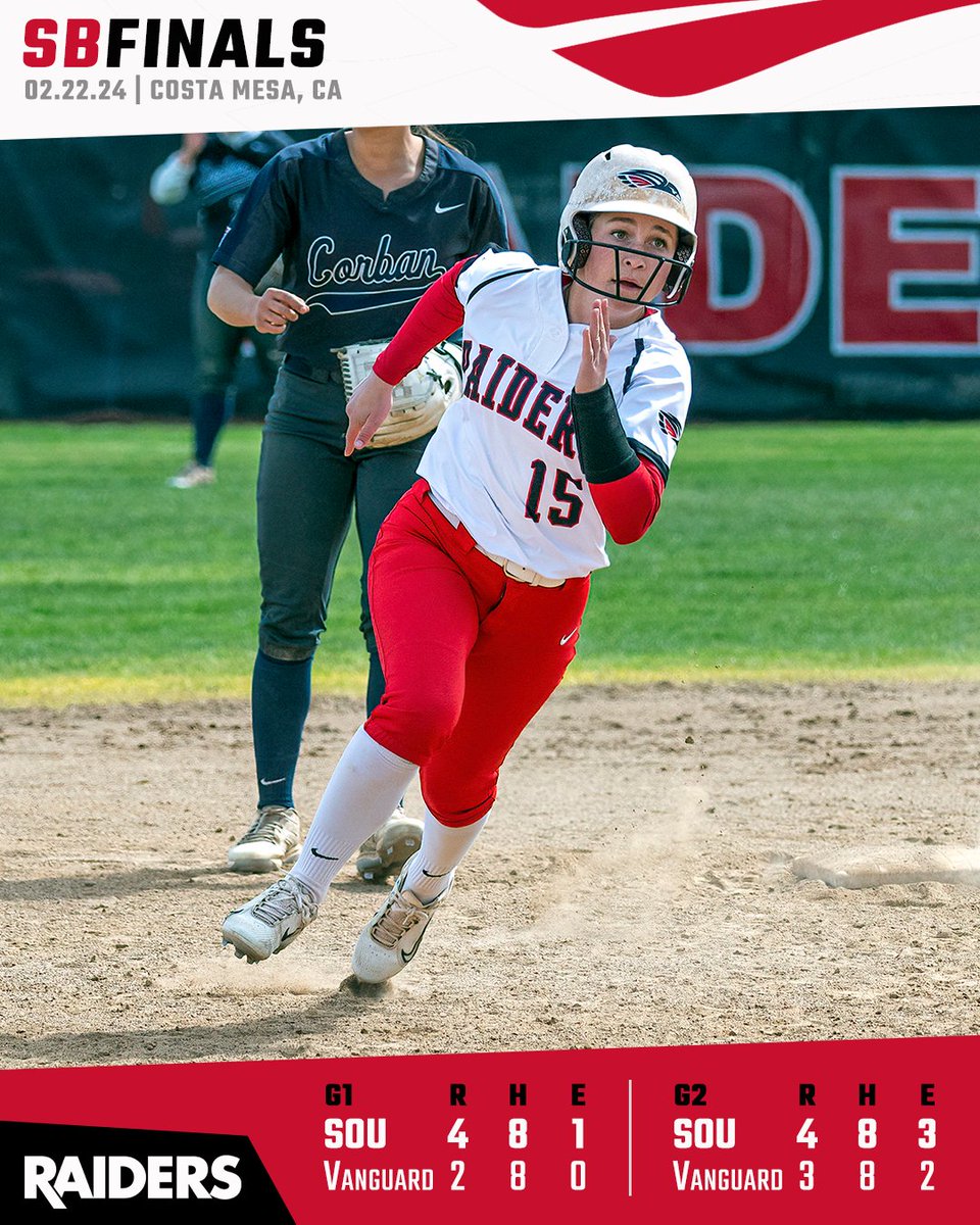 SOURaiders's tweet photo. 🥎 Another @SOU_Softball road sweep makes the Raiders 9-2! https://t.co/Vm80bSbYoT