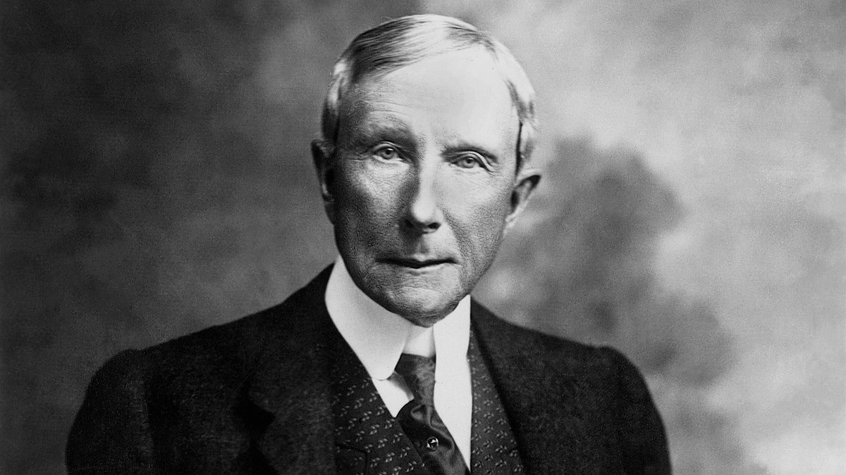 Correct Me If I Am Wrong... John D. Rockefeller Helped Found The Pharmaceutical Industry, Hijacked The Educational System, Co-Founded The Federal Reserve With J.P Morgan And The Rothschilds, Funded The United Nations, And Helped Found The Council On Foreign Relations.

The