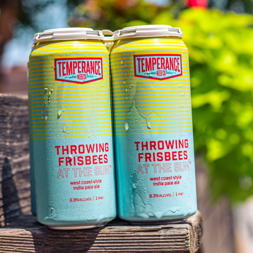 🚀 Back by popular demand: Throwing Frisbees® at the Sun™, our West Coast IPA is back in tallboy 4-packs tomorrow! This highly requested beer blends a heady mix of pine and fruit. At 6.3% ABV with a hop bite as sharp as a misfired frisbee-get it on tap and to go tomorrow!