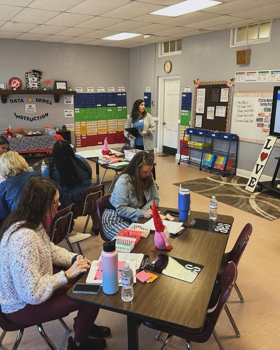Another great Coaching Lab focusing on student centered coaching &amp; math content deepening in Operations w/ Numbers- Base Ten. 
Thank you Mrs Buck @ Abbeville Elementary for hosting. Thank you also to Mrs Kearns for collaborating with us! 
#amsti4all #studentcenteredcoaching