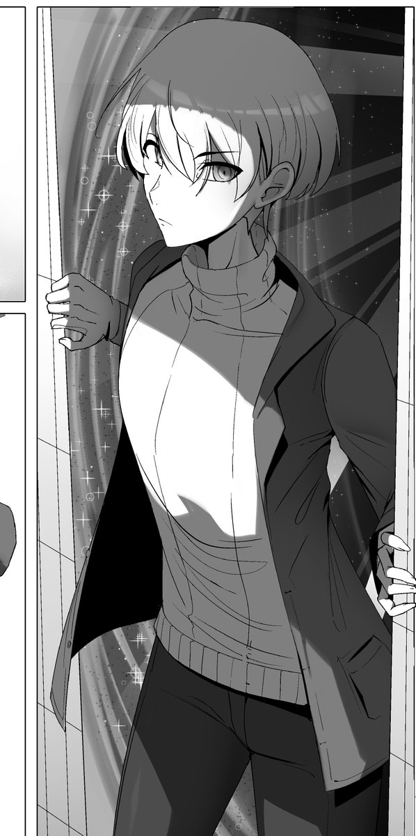 🤔同一人物……同一人物!!!!????😨
(王子様系デカチチボーイッシュ淫魔に押しかけられる本) 