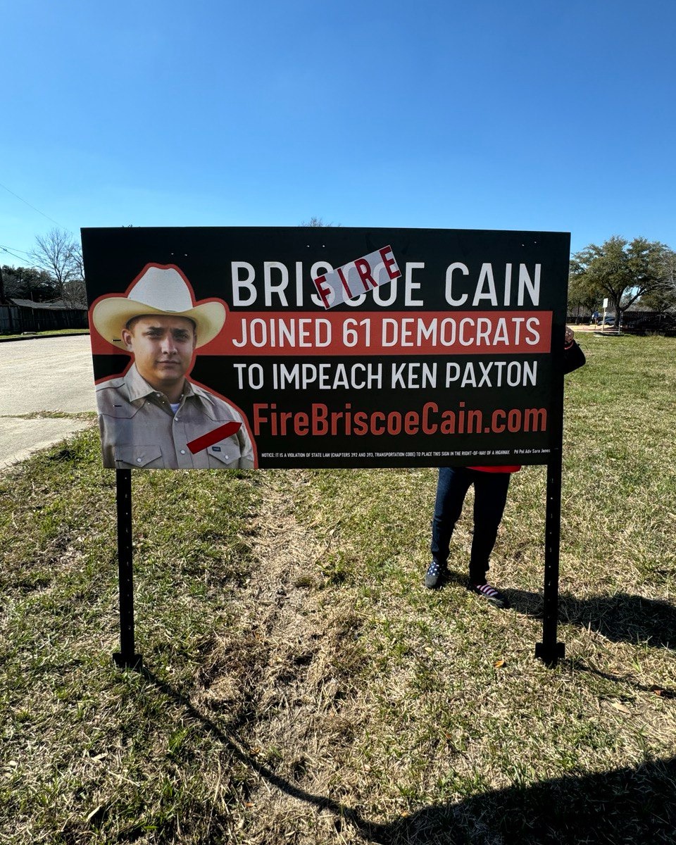 BiancaForTexas's tweet image. #EarlyVote Day 3:

Let's FireBriscoeCain.com 🚫🦏:
#ImpeachmentManager against AG @KenPaxtonTX 
Funded by #Lobbyists
Voted For #DemocratChairs
Voted for Dade Phalen &amp;amp; got $$
Received $$ from #ColonyRidge
Killed 187 Conservative Bills

Vote Bianca Gracia for #TXHD128 🗳️