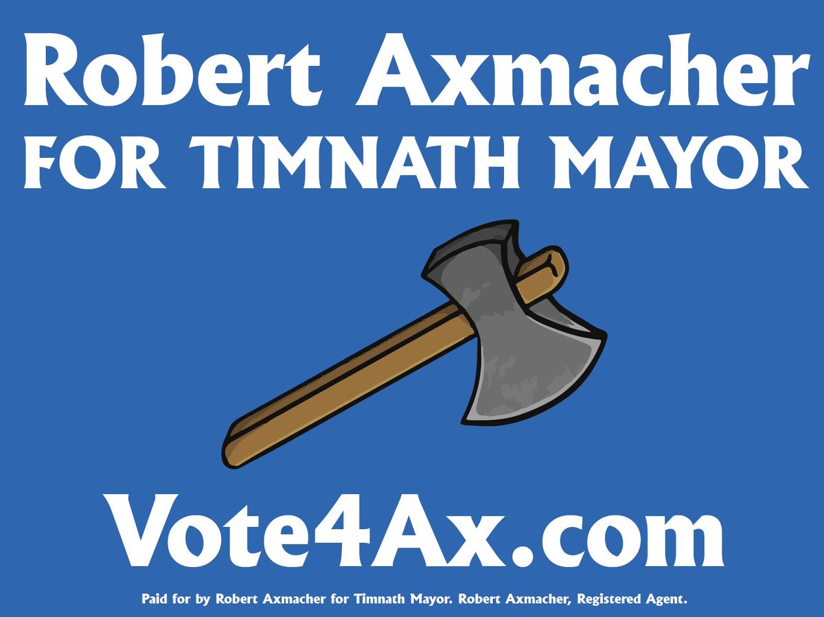 Vote4Ax's tweet photo. Want to show your support? Send me your address and I will drop off a yard sign this weekend! https://t.co/RRtJBQ6gBT