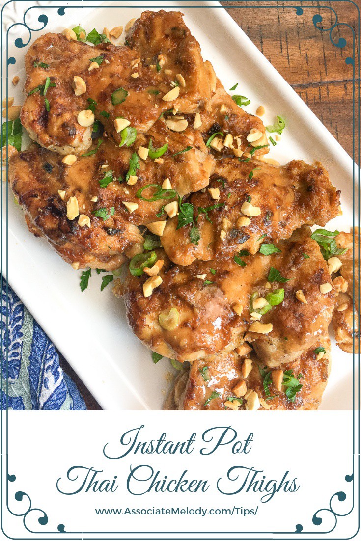 These flavorful Instant Pot Thai chicken thighs with peanut sauce are perfect for dinner served with rice and veggies.

Get the recipe 👉 lttr.ai/APB1i

#PeanutSauce #DinnerServed #Recipes #IndependentWatkinsConsultant