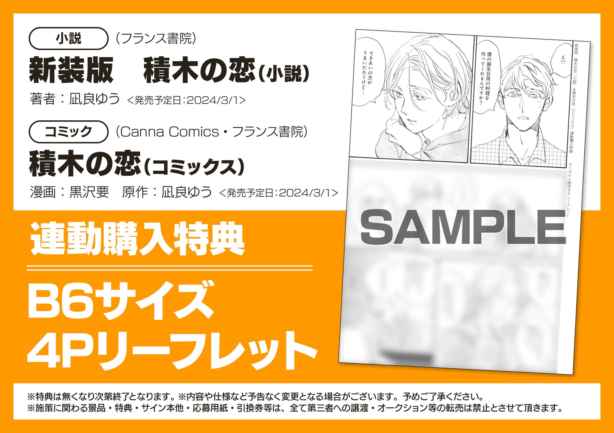 書店限定特典4Pリーフレット付商業BL23冊セット BLコミック 特典4Pリーフレット付き2冊セット】 - メルカリ