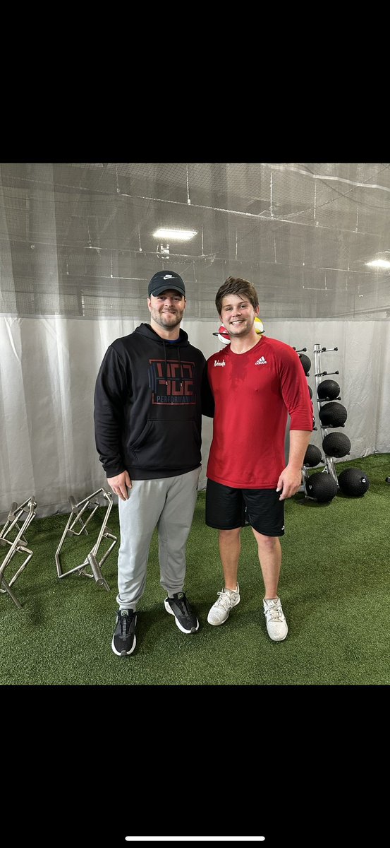 Just like that, the off-season has come to an end. Goodluck to @maxanderson62_ as he gets ready to leave for spring training.