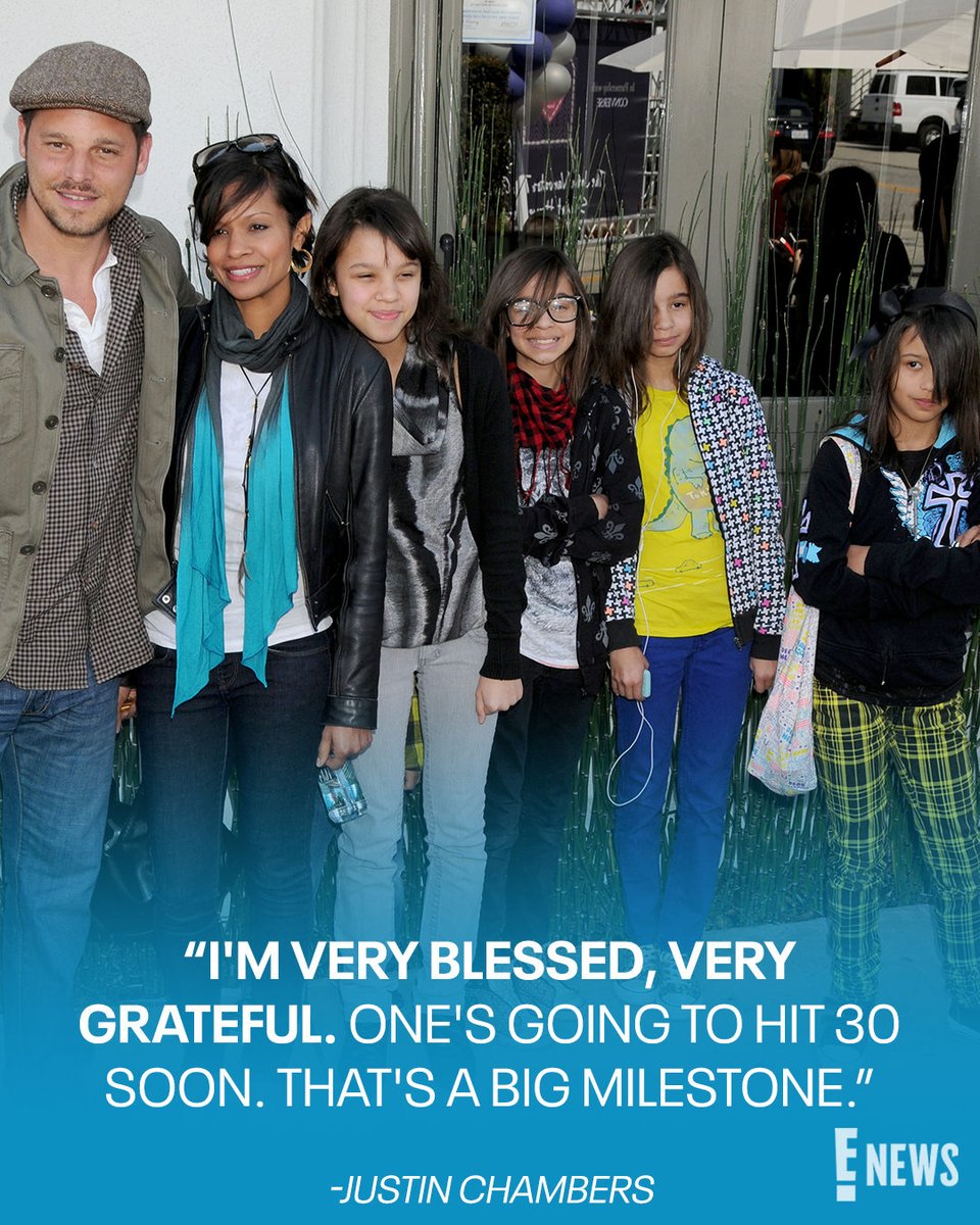 🔗: https://t.co/x4koi1z6ny It's a beautiful day for a rare glimpse into Justin  Chambers' beautiful family life. ❤️, image size:960x1200