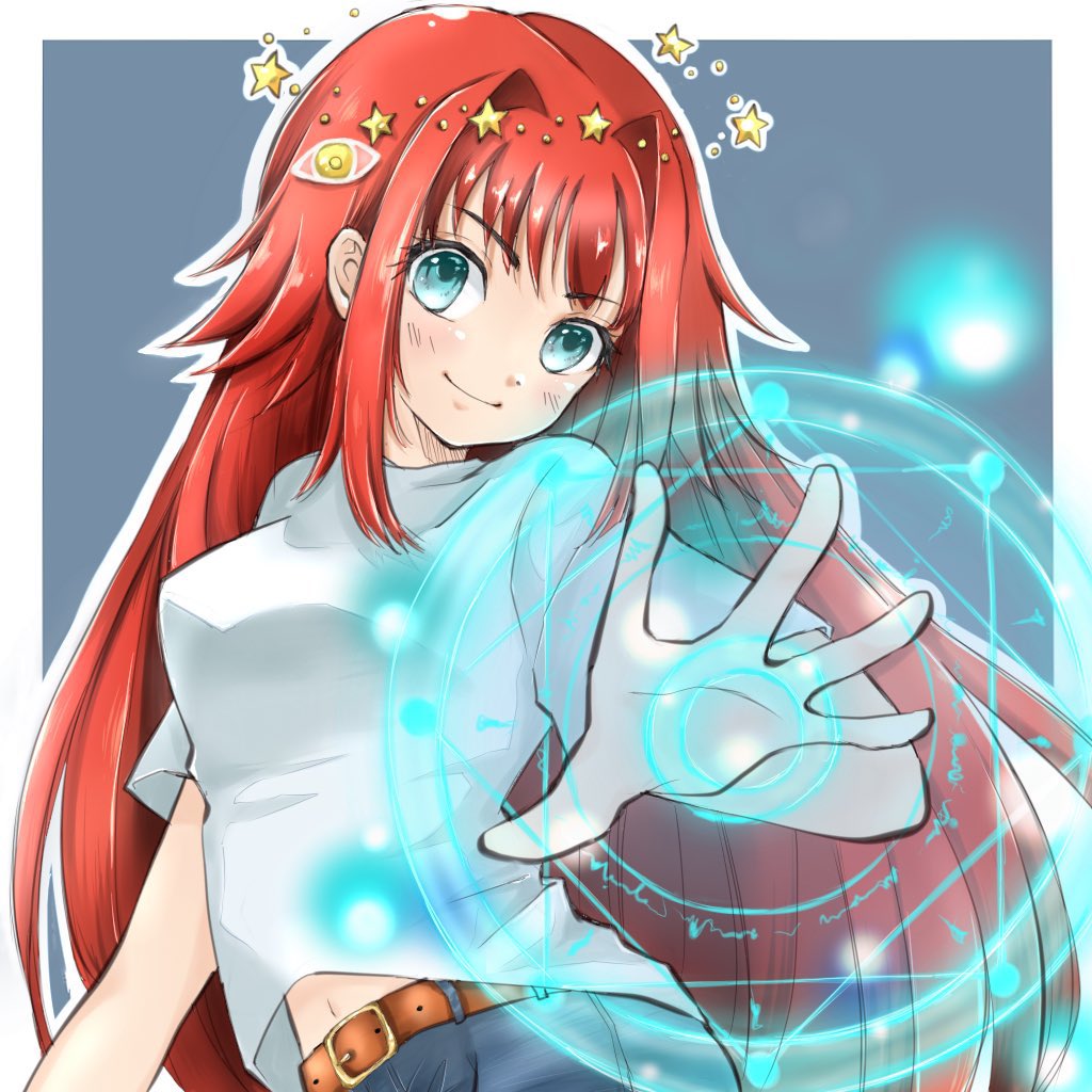 LiNKERNATION913's tweet photo. なんと、自分のクプロアイコンの子をイラストして描いてもらいました！！嬉しい！

なささん@nasa_2dx めっちゃ可愛い蒼崎青子ちゃんを描いてくれてありがとう！！！
一生の家宝にします。元になったクプロパーツについても置いておきます！ https://t.co/mYVGBiHVL5