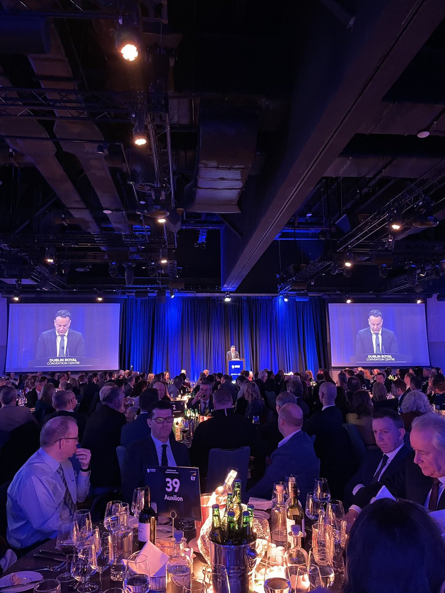 Round Room Dublin (@roundroomdublin) on Twitter photo Great to be at the <a href="/DubCham/">Dublin Chamber</a> Annual AGM Gala Dinner sponsored by <a href="/EY_Ireland/">EY Ireland</a> with our partner <a href="/WithTasteDublin/">With Taste</a> and sister venues <a href="/FIRESteakhouse/">FIRE Steakhouse & Bar</a> & <a href="/SoleDublin/">SOLE Seafood & Grill</a>.
Guests including <a href="/LeoVaradkar/">Leo Varadkar</a> <a href="/StrongRootsIRL/">STRONG ROOTS</a> #AGMDinmer24 #OpenForConnection Great to be at the <a href="/DubCham/">Dublin Chamber</a> Annual AGM Gala Dinner sponsored by <a href="/EY_Ireland/">EY Ireland</a> with our partner <a href="/WithTasteDublin/">With Taste</a> and sister venues <a href="/FIRESteakhouse/">FIRE Steakhouse & Bar</a> & <a href="/SoleDublin/">SOLE Seafood & Grill</a>.
Guests including <a href="/LeoVaradkar/">Leo Varadkar</a> <a href="/StrongRootsIRL/">STRONG ROOTS</a> #AGMDinmer24 #OpenForConnection