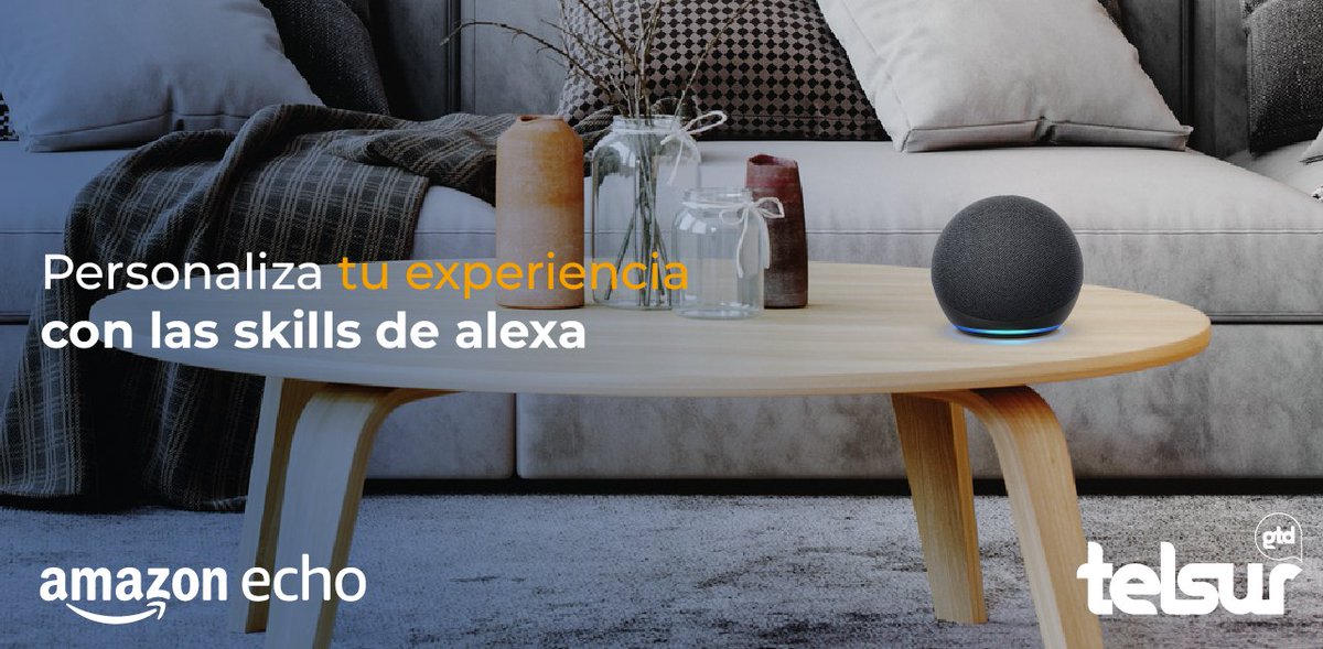 ¿Qué es una skill de #Alexa? Son aplicaciones que permiten personalizar tu experiencia con funciones que te interesan. 🚀 Desde música 🎵 y deportes ⚽, las Skills te ofrecen una amplia gama de opciones para facilitar tu día a día. Conoce más en bit.ly/48rEpXi  🔗