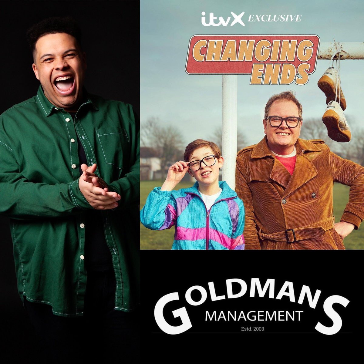 Canny believe Im going to be playing Arthur in Alan Carrs ‘Changing Ends’ S2!! What’s weirder is it’s set two streets away from where I grew up! 

@goldmans_management <a href="/babycowLtd/">Baby Cow Productions</a>