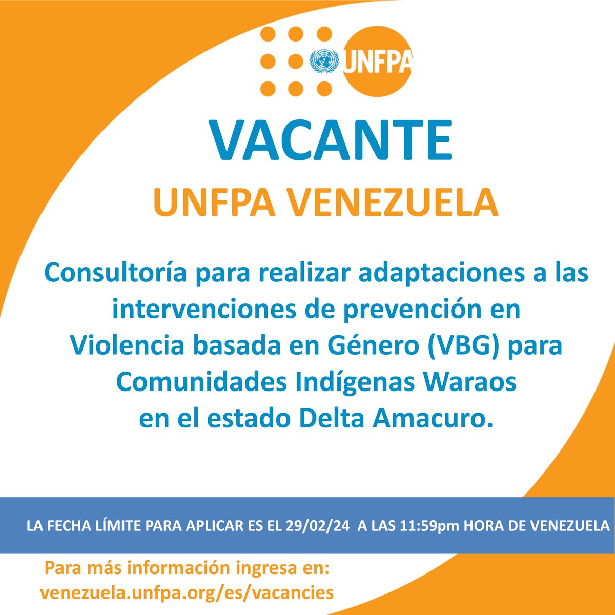 UNFPA Venezuela tweet media