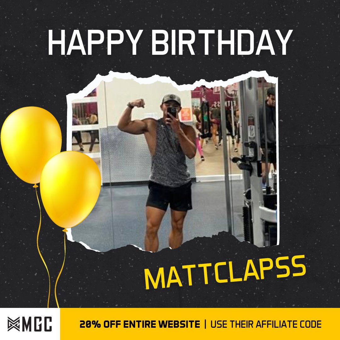 Wishing the happiest of birthdays to <a href="/MattClapss/">Matt Nguyen</a>! 🎂🎮 Level up your celebration with an incredible 20% OFF across our entire website using MattClapss' affiliate code. Here's to another year of high scores and happiness! 🕹️🎉

#mobile #gaming #codm #mgc #mgcmobile #gamer