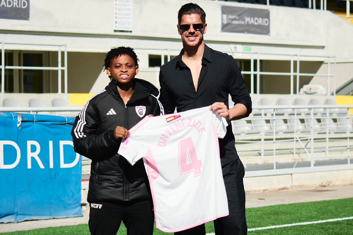 New home 🏡, New chapter! Grateful for the opportunity and ready to make the most of it. Let's go! ⚽🌍 #NewChapter #VamosMadridCFF