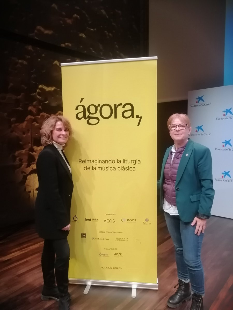 ROCE (@rocemusica) on Twitter photo Y cerramos el segundo <a href="/agoraclasica/">Agora Clasica</a> con muchas reflexiones y propuestas de acción sobre inclusión, audiencias, educación, incidencia politica e innovación!!! Estamos encantados de compartir escenario con @aeos, <a href="/GEMAsociacion/">GEMAsociacion</a> <a href="/FestClasica/">FestClásica</a> y <a href="/opera_xxi/">Ópera XXI</a> Y cerramos el segundo <a href="/agoraclasica/">Agora Clasica</a> con muchas reflexiones y propuestas de acción sobre inclusión, audiencias, educación, incidencia politica e innovación!!! Estamos encantados de compartir escenario con @aeos, <a href="/GEMAsociacion/">GEMAsociacion</a> <a href="/FestClasica/">FestClásica</a> y <a href="/opera_xxi/">Ópera XXI</a>