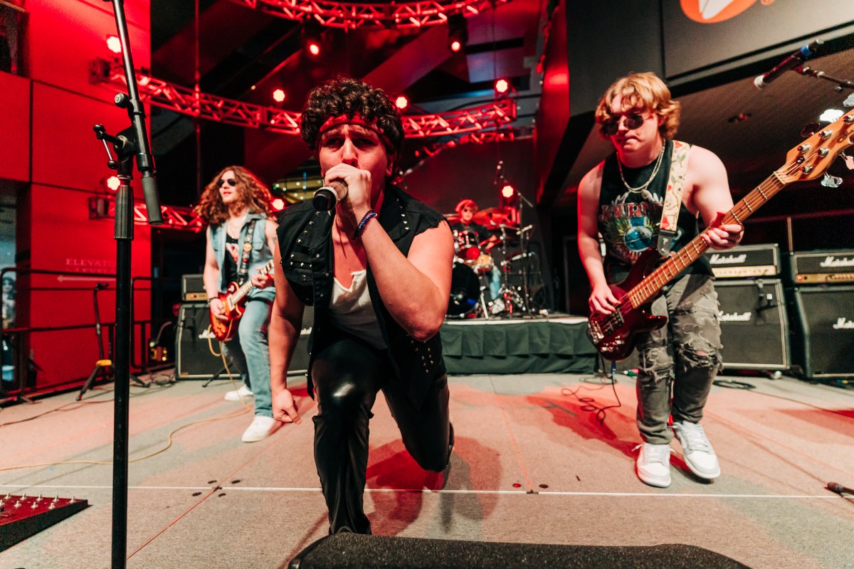HSRockOff's tweet photo. Round Two was unforgettable! 🤘🎸 We're excited to see all 12 finalists on March 2 for the Final Exam, part of the 27th Annual Tri-C High School Rock Off, powered by Mickey Thompson Tires &amp; Wheels!

Get tickets here: https://t.co/jEX5RlcAJw
📸: @aterrormusical https://t.co/TmbJTn6laz