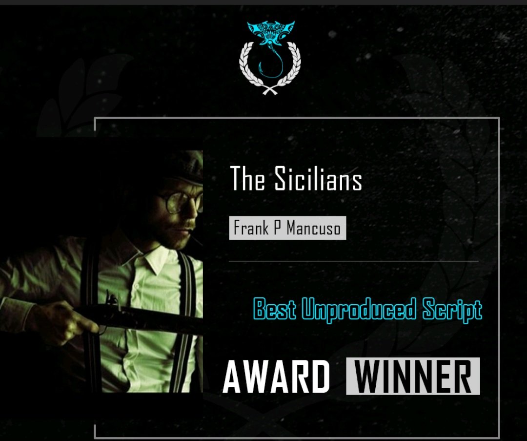 Excited to share that The Sicilians was just selected as Best Unproduced script @StingrayIFF