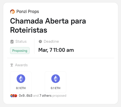 Ponziverse is in da (Prop) House! They're one of the Prop House IRL winners and they're now scouting for scripts for <a href="/JoeyPonzi/">Joey Ponzi</a> videos!