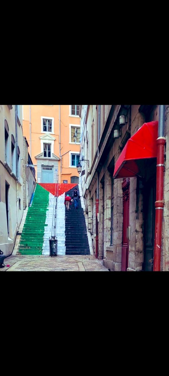 dazlites's tweet photo. Stunning work of art. Lyon France.
#FreePalestine
#BreakChainsOfZionism
#LongLiveTheResistance https://t.co/d2UMmX4clt