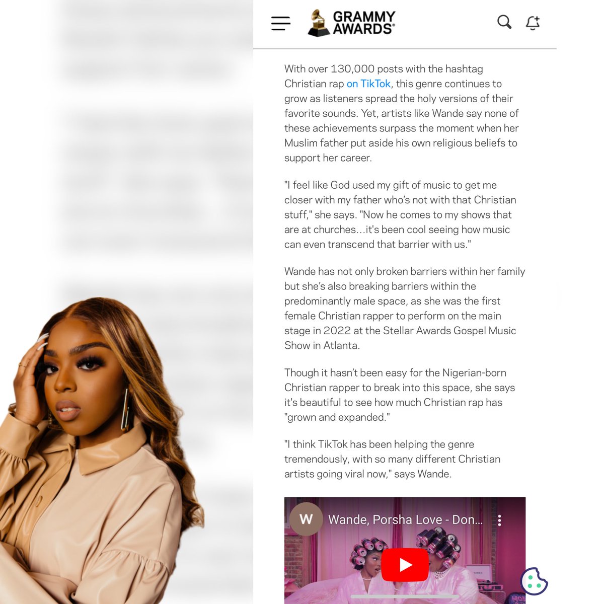The Grammys wrote an article covering how we share the gospel through rap! Praise the Lord! Read it here! @RecordingAcad ffm.link/grammys