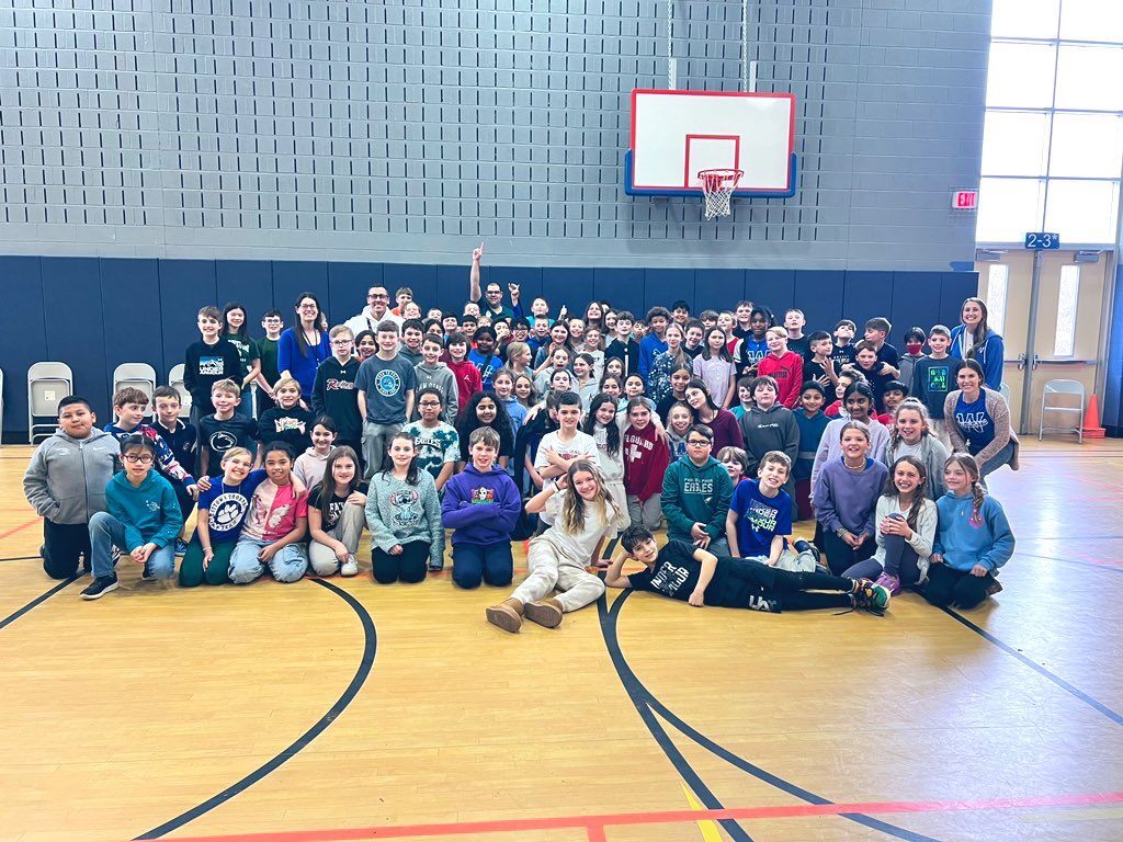 <a href="/BenergyEAC/">Ben Hartranft</a> We loved meeting you today and learning about inclusion, kindness, and pursuing your dreams! <a href="/Mrs_BeallWTE/">Katie Beall</a> <a href="/Labikville/">Mr. Labik's Class</a> <a href="/WTE750/">Shawn Cruice</a> #betheone