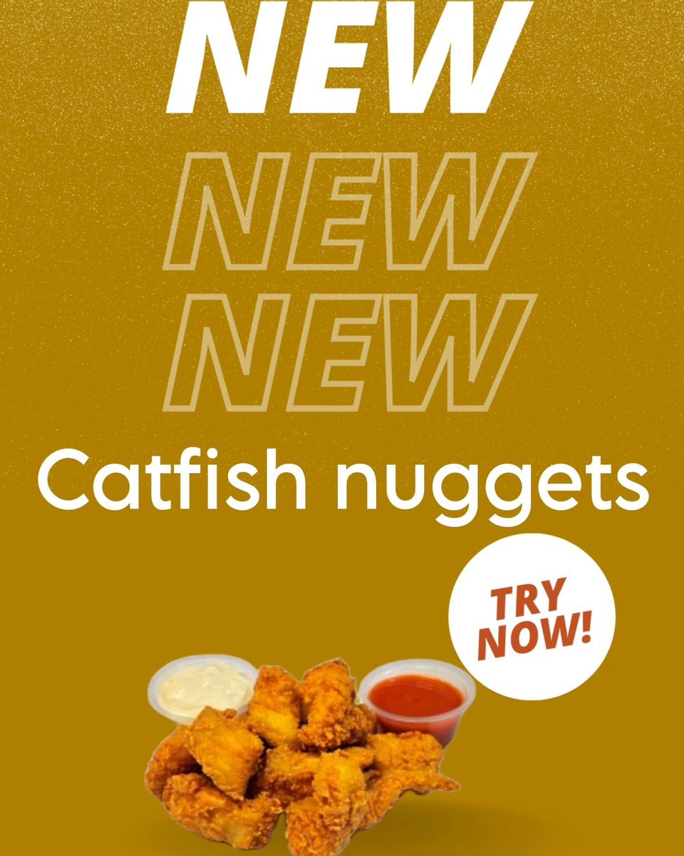 CrazyChickenLLC's tweet image. New on the menu 😋 catfish nuggets !!! #fish #fried #seafood #jerseycityeats