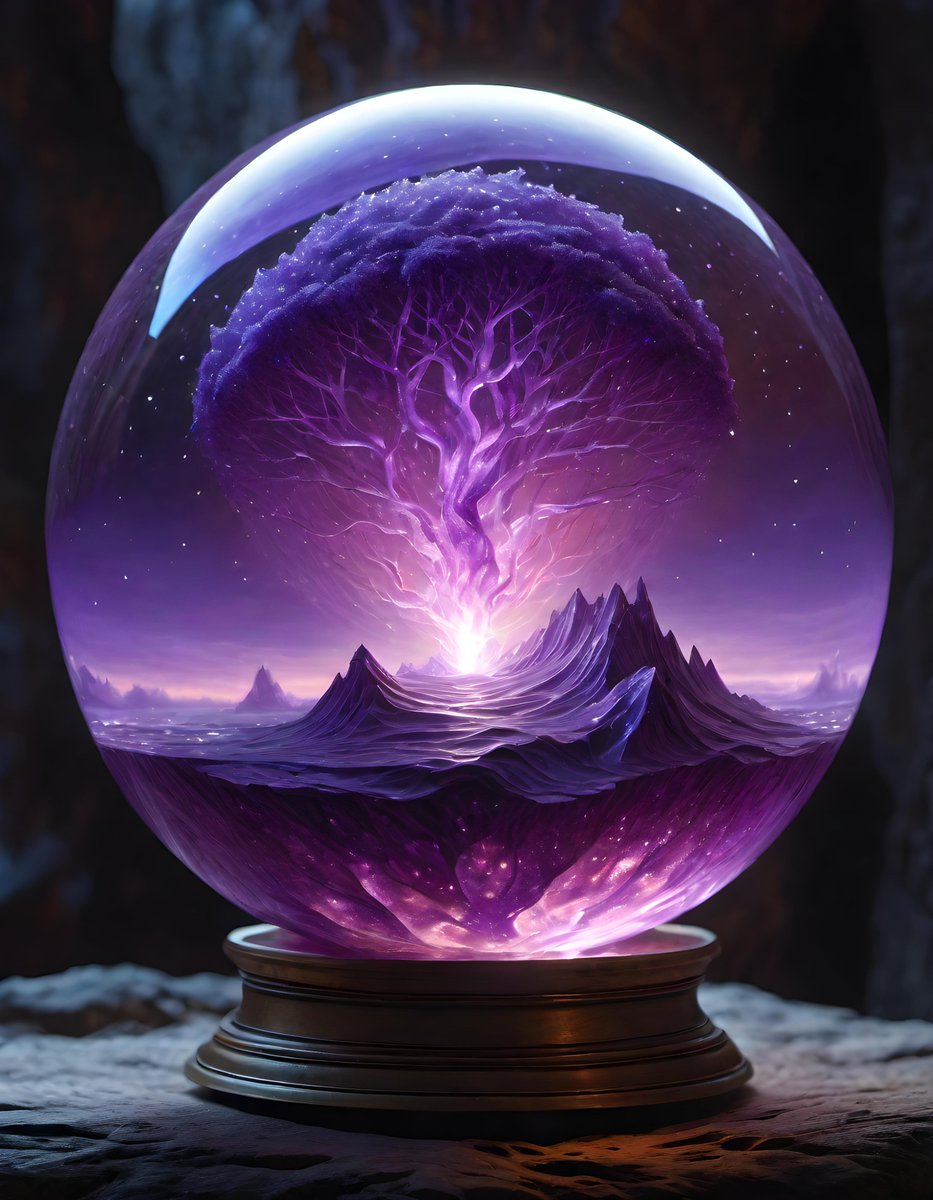 Purple Spheres #purple #sphere #spheres #seeingsphere #surreal #surreallandscape #landscape #ai #aiart #GenerativeAI #ArtificialIntelligence #aiartcommunity
