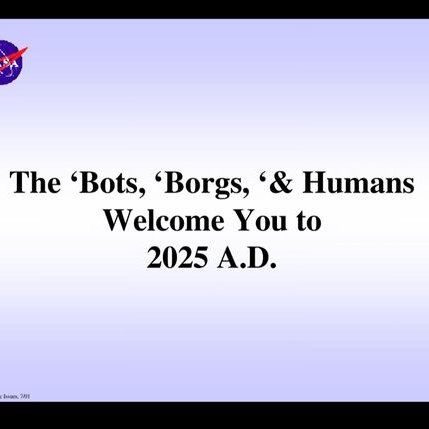 ResonantVisions's tweet image. Bio-nano 'technological age' was predicted for 2020.
Bats, Borgs and Humans for 2025.
Smart Dust, Nano tags and Swarms.
'Future Strategic Issues/Future Warfare Circa 2025' : NASA 113 power point pages (Int. Arch.2014)
#Borgification #nanotechnology