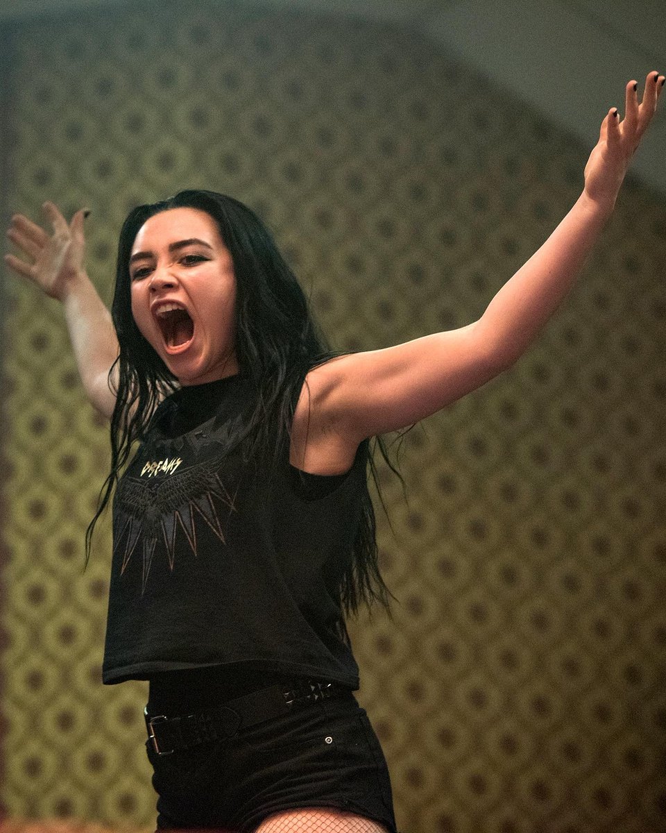 IMDb's tweet image. Born to be #BeneGesserit. 🗣️ #FlorencePugh in &apos;Fighting with My Family&apos; (2019). imdb.to/3UOTwHf