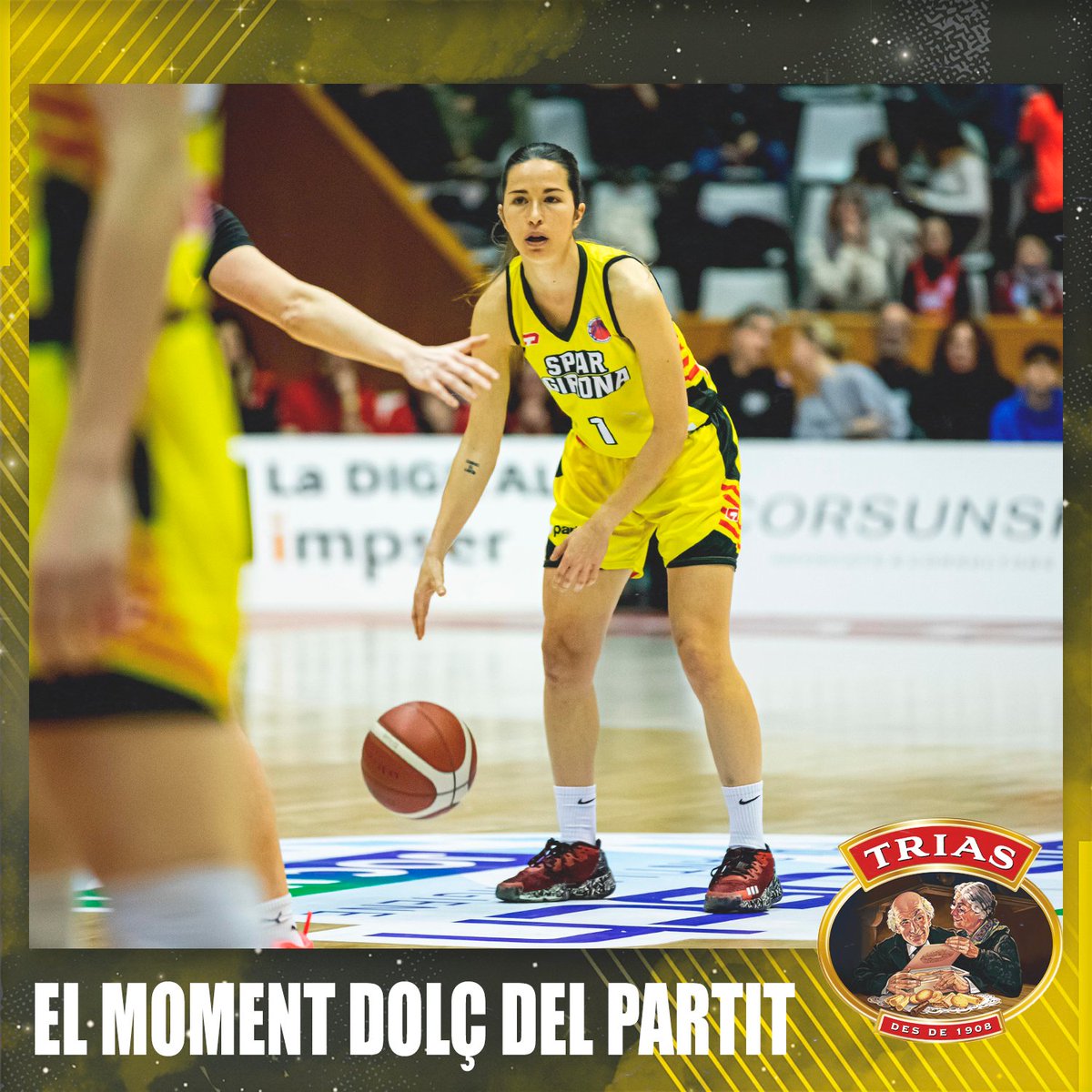 El 𝓶𝓸𝓶𝓮𝓷𝓽 dolç! 🍪 Peña! Els seus triples... 😱

🤝 Espai patrocinat per <a href="/TriasBiscuits/">Galetes Trias</a>

📸 @mrsubi95

#SomhiUni #momentstrias