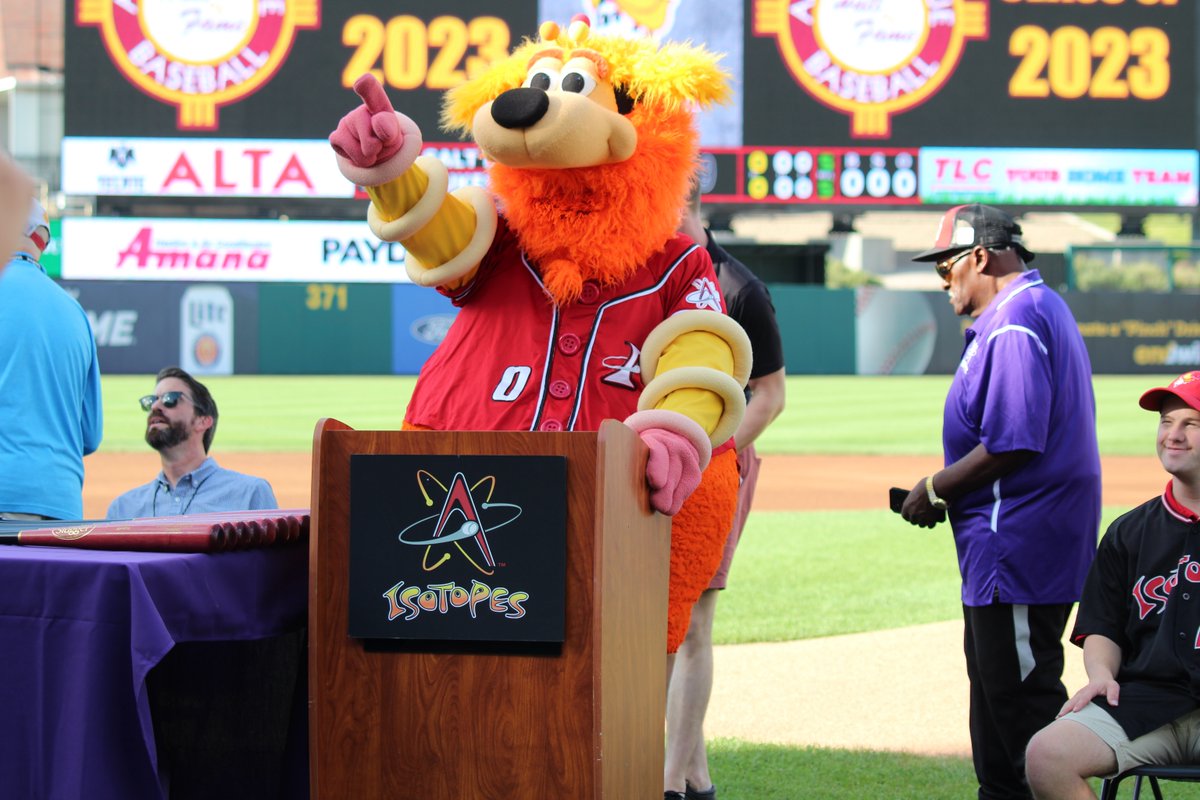 ABQTopes's tweet photo. My fellow Americans ... we are once again asking you to vote @Orbit_Isotopes for USA Today’s 2024 Best Minor League Baseball Mascot! 🗳️ Voting ends March 11 and fans are allowed to vote once a day.

Vote Now &amp; Vote Often  ➡️ https://t.co/H0R6esvkPc https://t.co/Gentxhb0pK