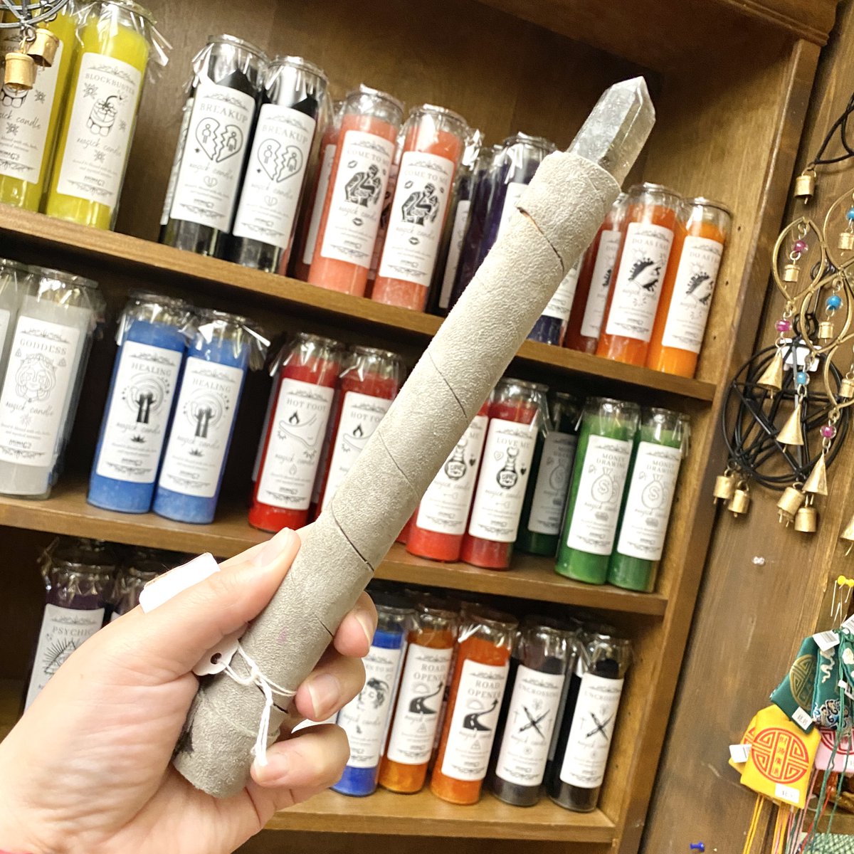 aromagregory's tweet image. These 3 Fold Energy System Wands we have at aromaG's Botanica were crafted by Mr. John T. Long.
#EnergyHealing #HolisticWellness #CrystalHealing #ChakraBalancing #AlternativeMedicine #NaturalHealing #EnergyWands #MindBodySpirit #WellnessTools #EnergeticBalance #Wands #MagicWand