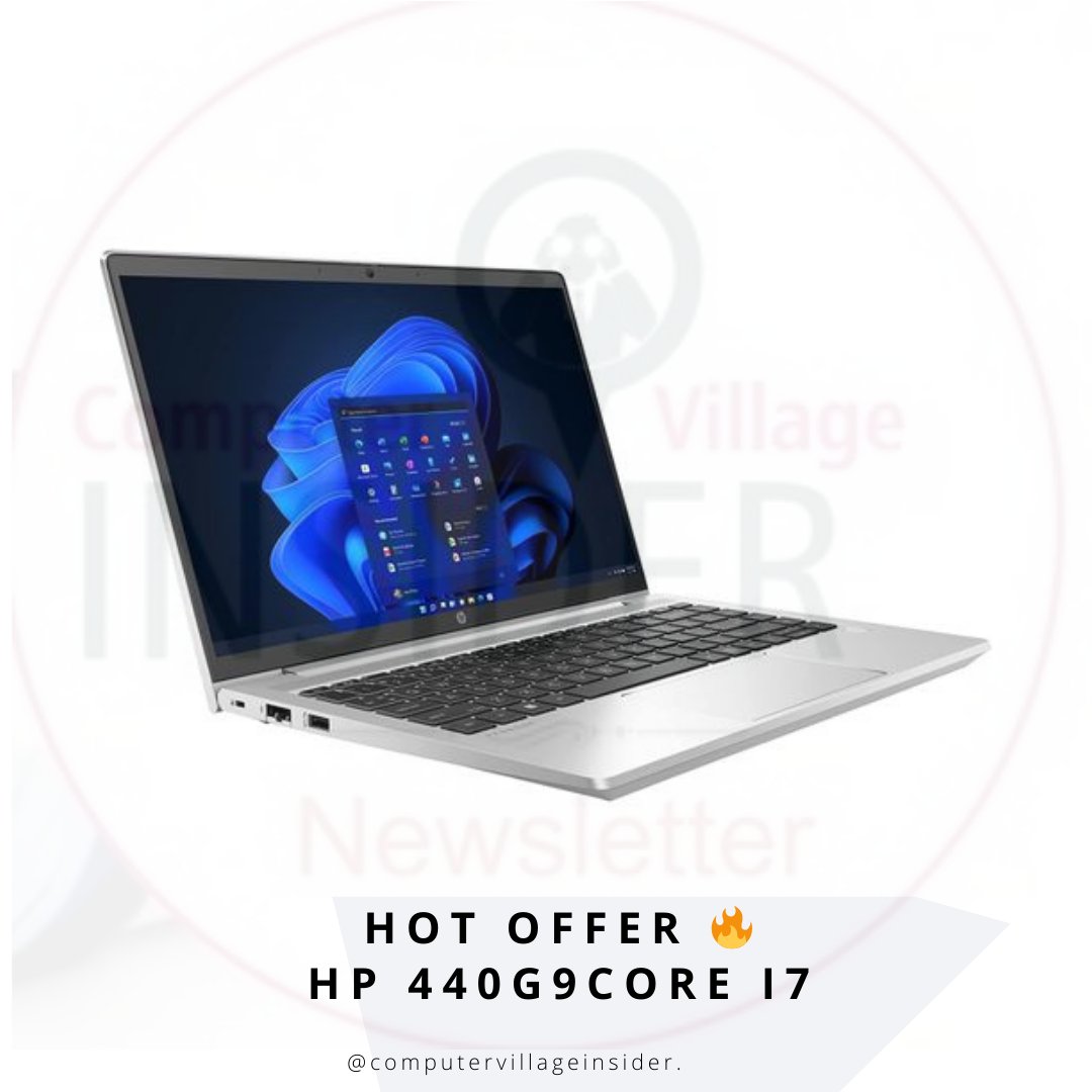 InsiderVillage's tweet photo. HP PRO BOOKS series hot Offer 🔥🔥
You don't want to miss out on this 
✅ HP 440G10, 
PRICE: 968,000NGN
✅ HP 440G9 core i7 
PRICE: 1,110,000NGN
✅ HP 440G9 core i5
PRICE: 900,000NGN
✅ HP 440G10 core i7
PRICE: 1,140,000NGN https://t.co/UheL26Fvom